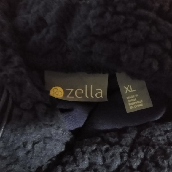 Zella Cassie Faux Shearling Sherpa Hoodie Cozy - Picture 6 of 8